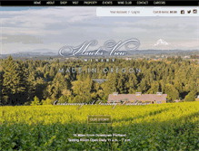 Tablet Screenshot of hawksviewcellars.com